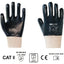 2G Nitrile S4 Lacivert Nitril Kaplı İş Eldiveni,