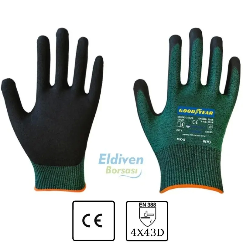 Goodyear MK-5 Kesilmeye Dirençli İş Eldiveni
