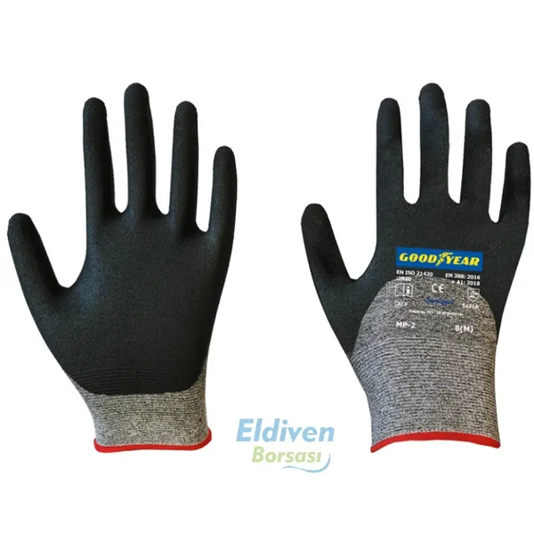 Goodyear MP-2 Nitril Köpük Kaplama İş Eldiveni