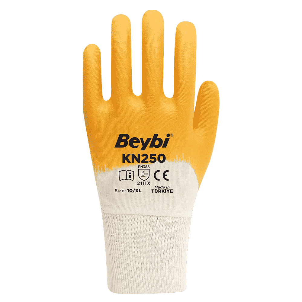 Beybi KN250 Pamuklu Nitril Eldiven
