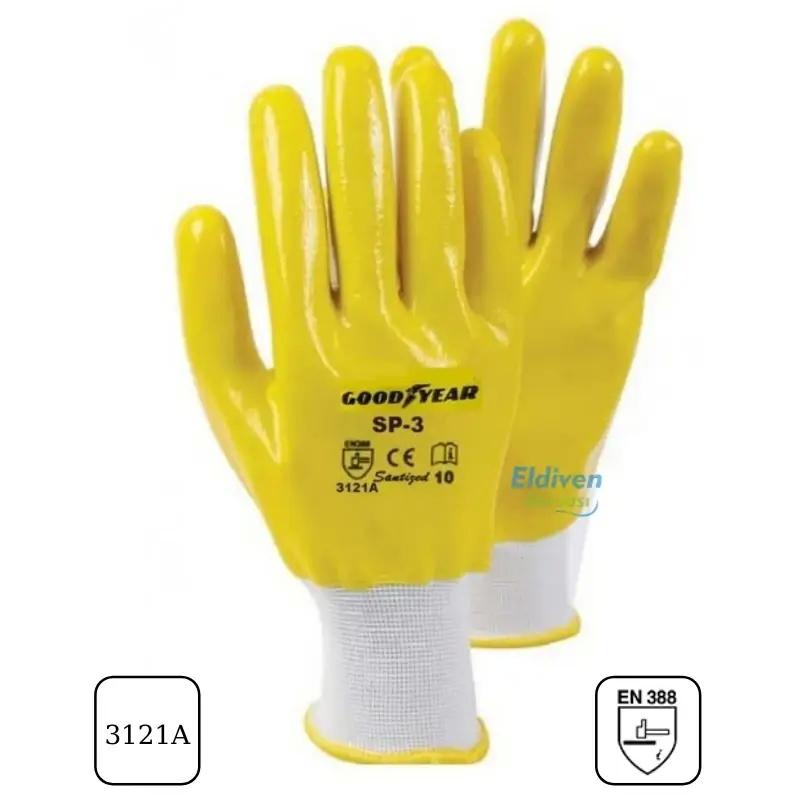 Goodyear SP-3 Tam Kaplama Nitril İş Eldiveni
