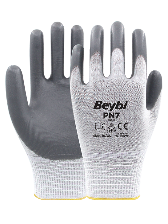 Beybi PN7 Polyester Örme Eldiven