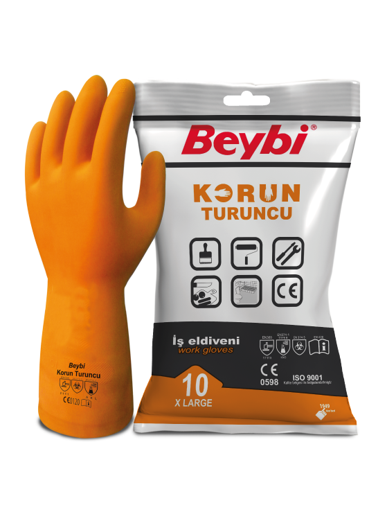 Beybi Turuncu İş Eldiveni