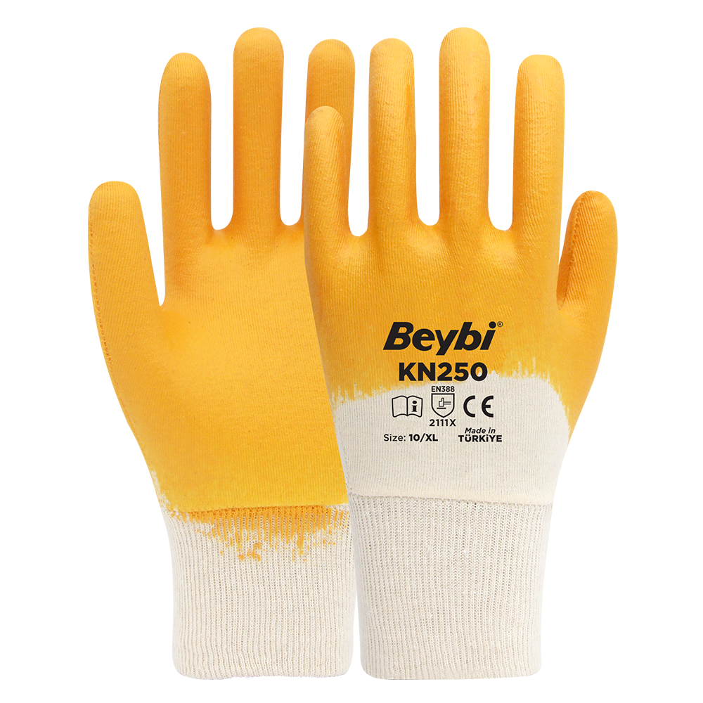 Beybi KN250 Pamuklu Nitril Eldiven