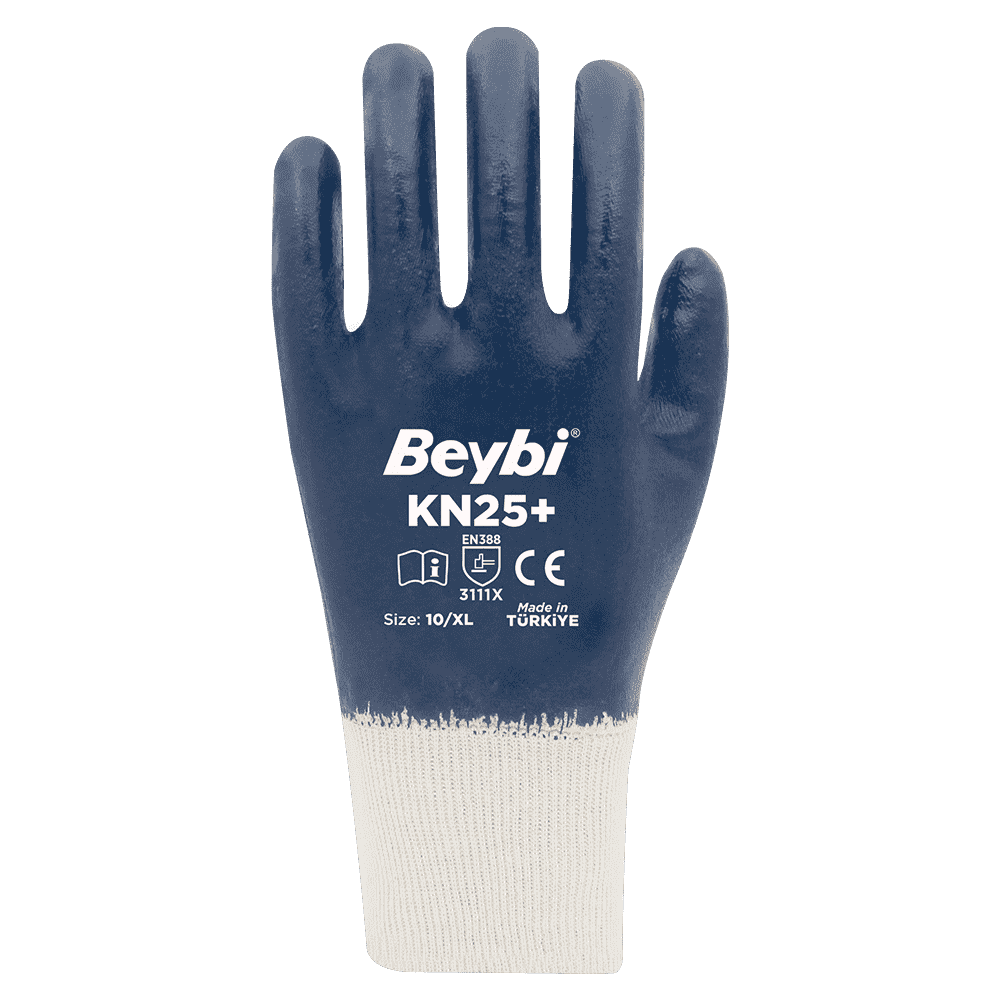 Beybi KN25+ Pamuklu Nitril Eldiven