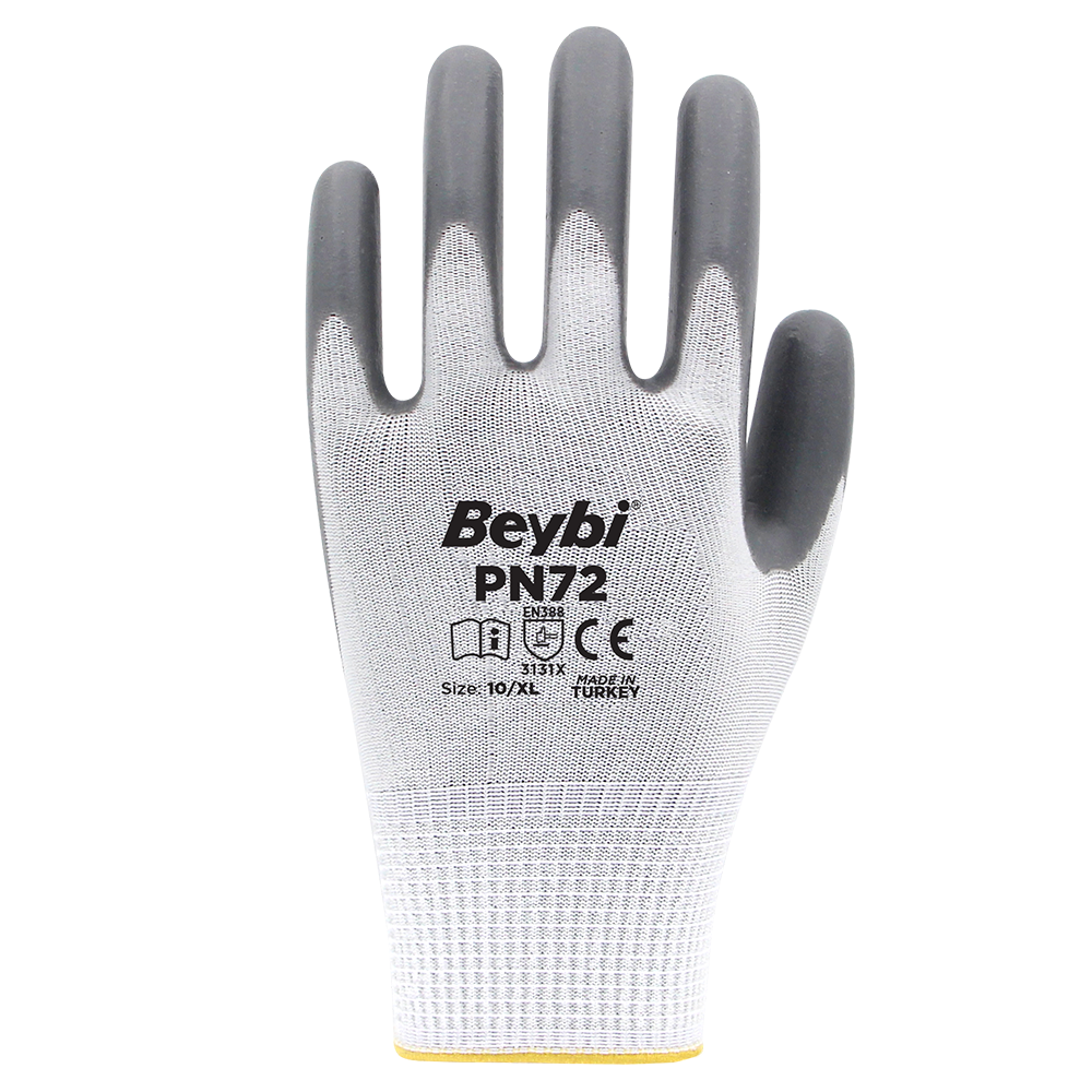 Beybi PN72 Örme Nitril Eldiven