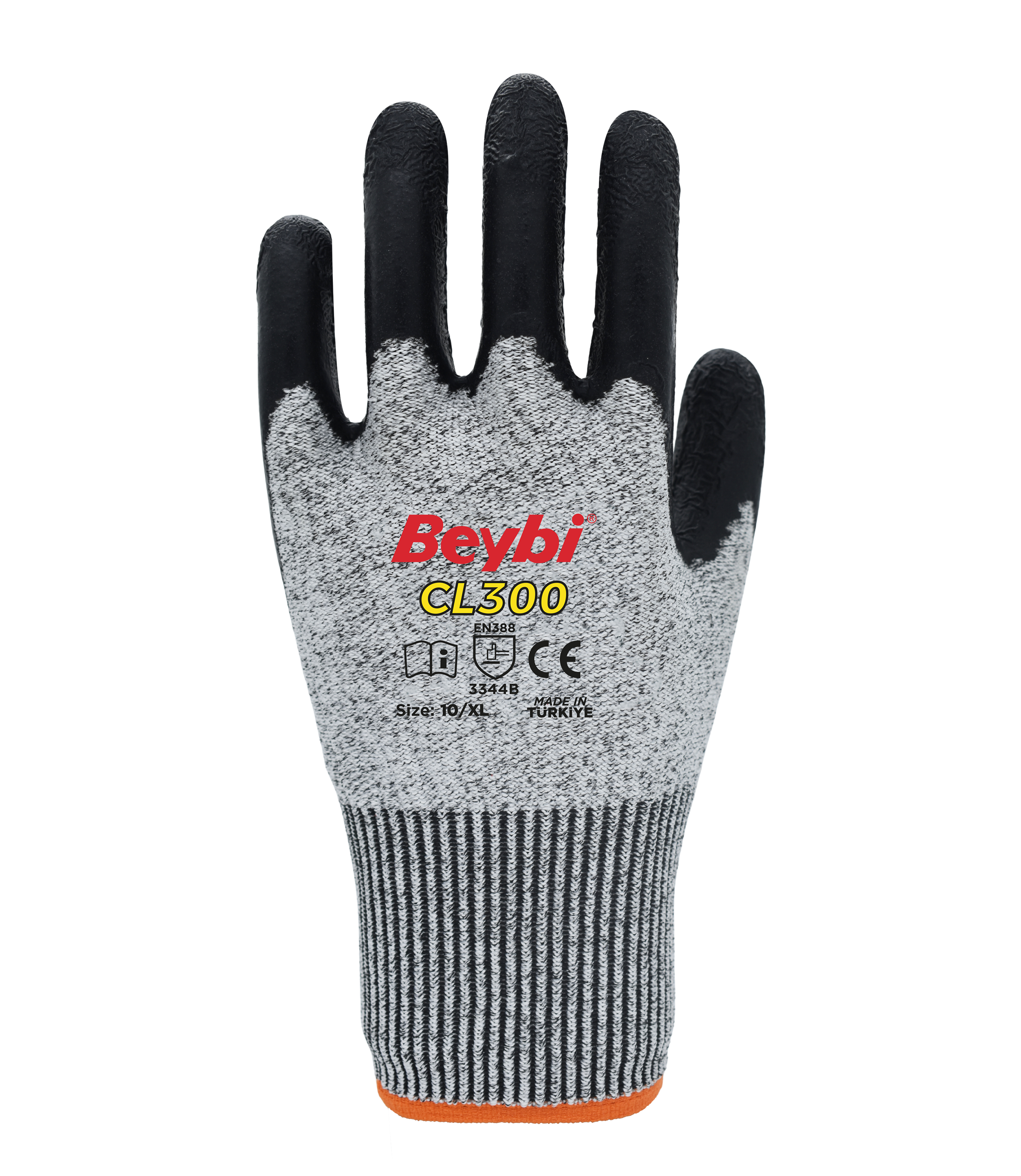 Beybi CL300 Lateks Kaplı Kesilmez Eldiven