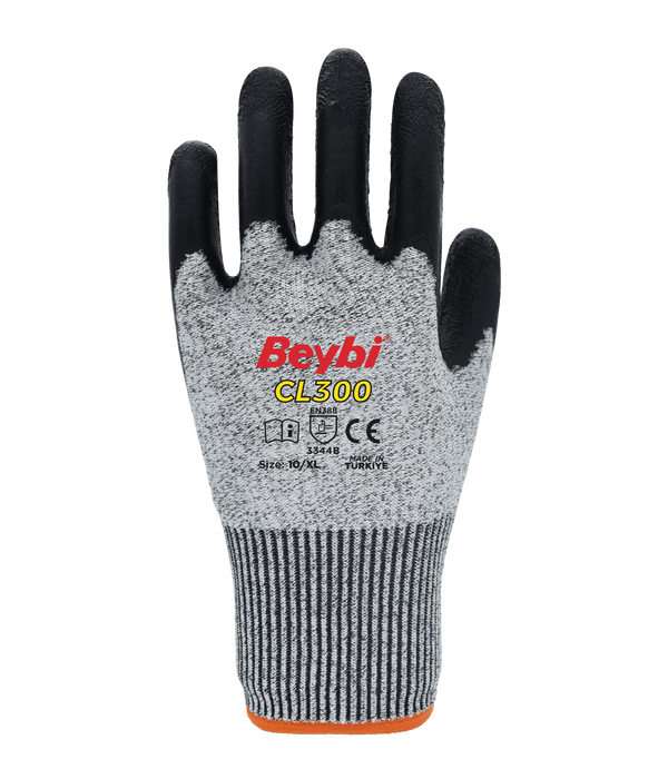 Beybi CL300 Lateks Kaplı Kesilmez Eldiven