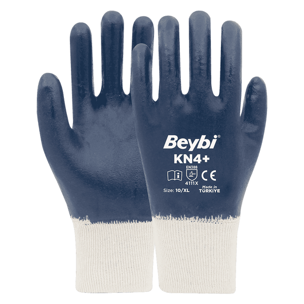 Beybi KN4+ Pamuk Nitril Eldiven