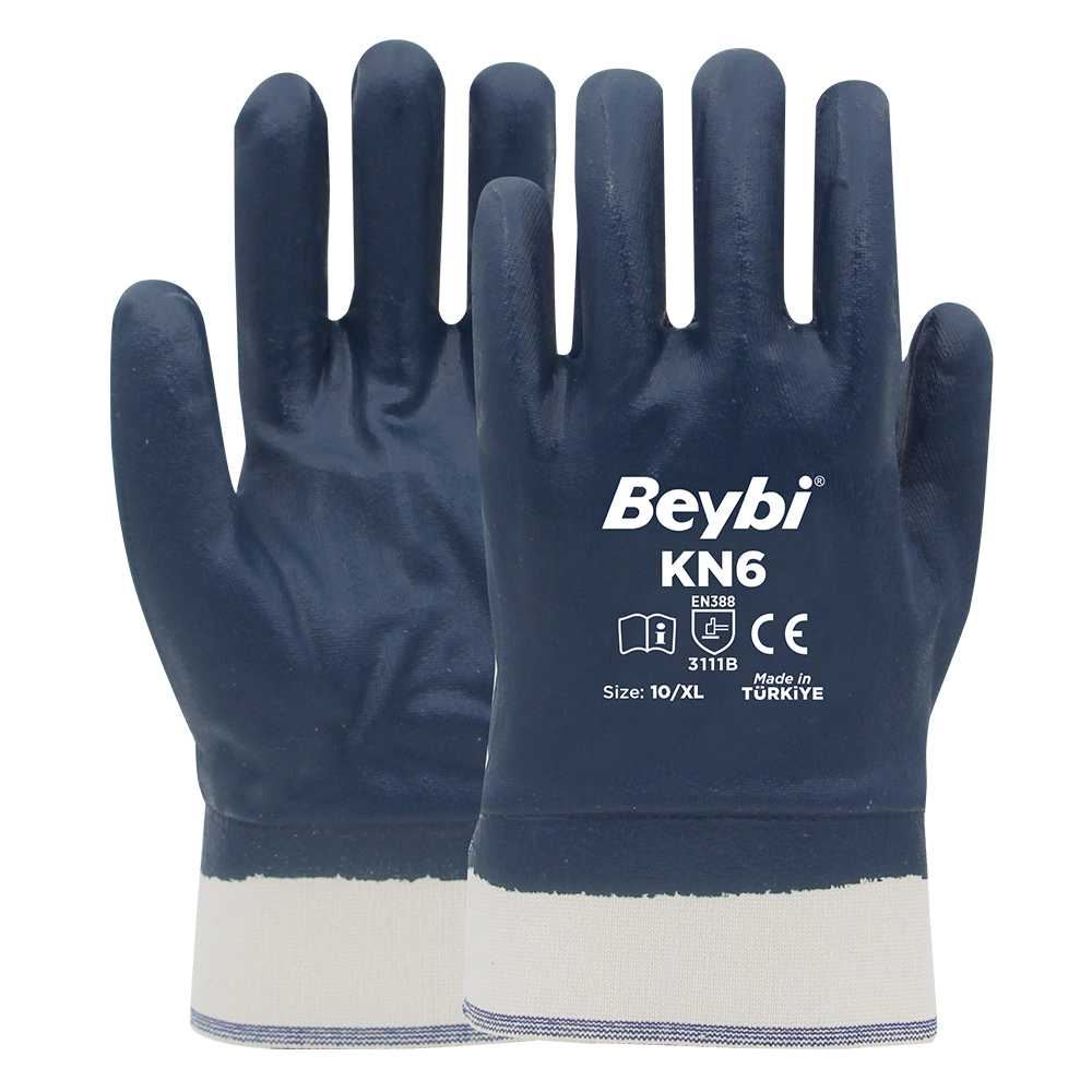 Beybi KN6 Pamuk Nitril Eldiven