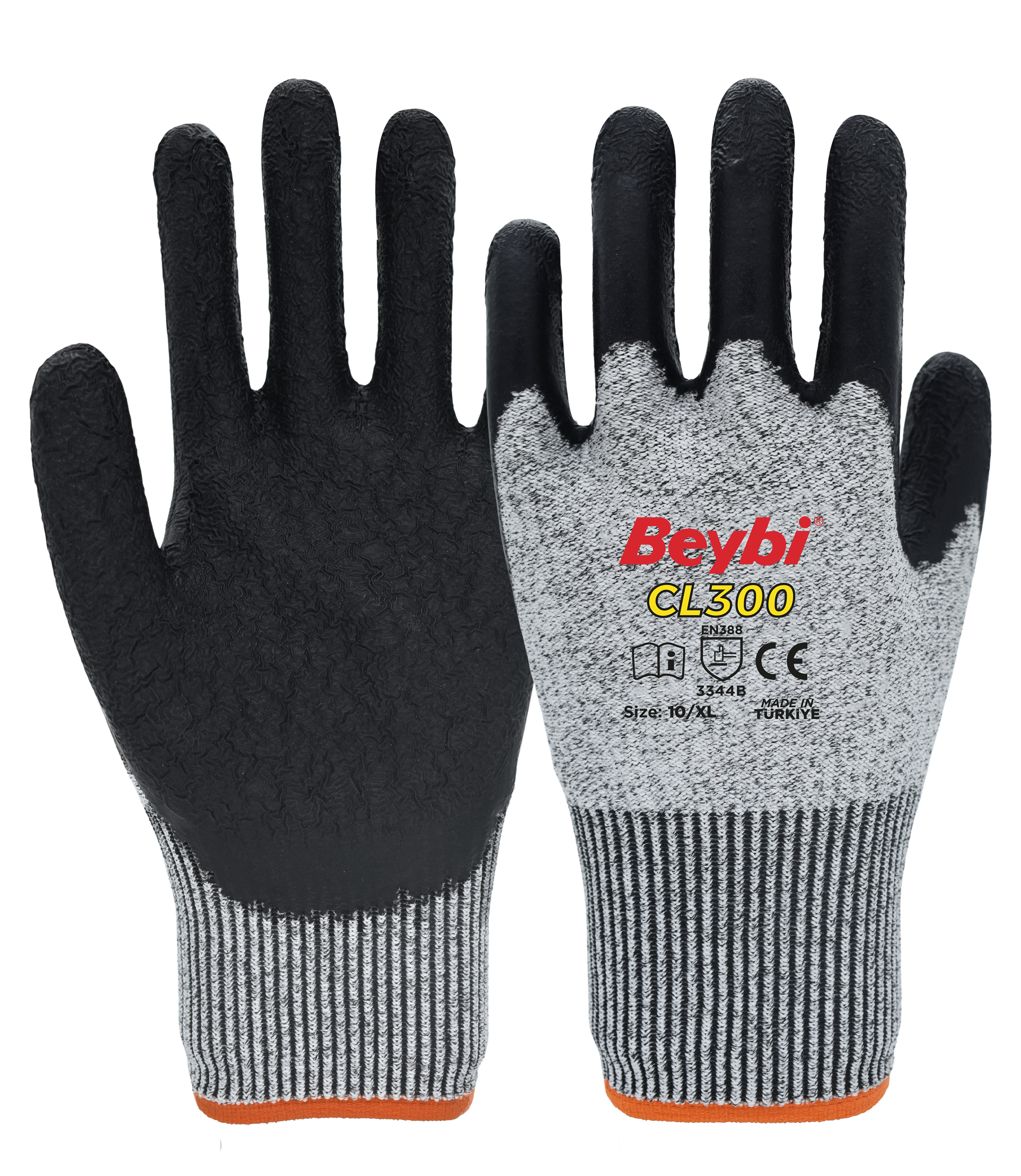 Beybi CL300 Lateks Kaplı Kesilmez Eldiven