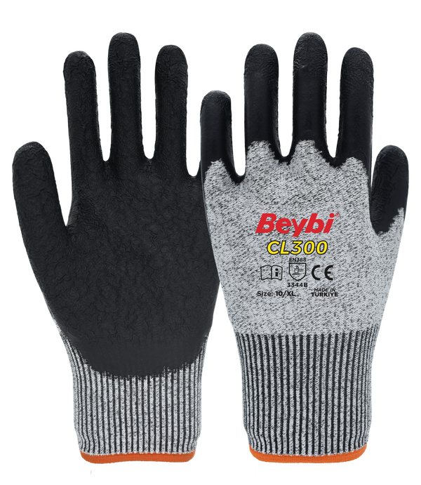 Beybi CL300 Lateks Kaplı Kesilmez Eldiven