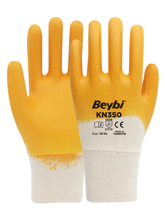 Beybi KN350 Pamuk Nitril Eldiven