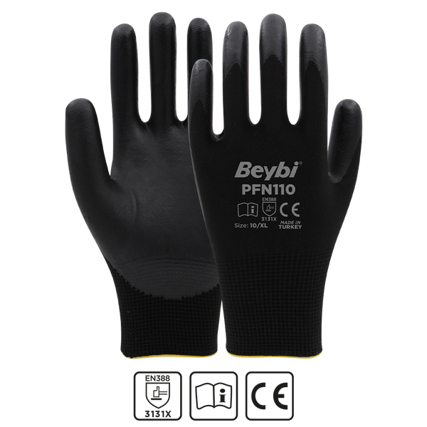 Beybi PFN 110 Köpük Nitril Pu Eldiven