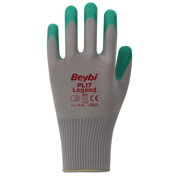 Beybi PU17 Legend Polyester Örme Poliüretan Eldiven