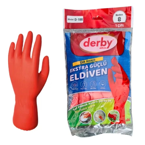 Derby D-100 Ekstra Güçlü Bulaşık Eldiveni