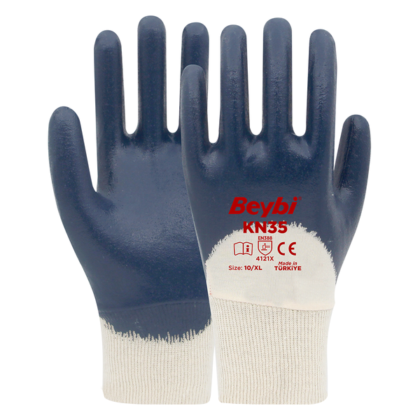 Beybi KN35 Pamuk Nitril Eldiven