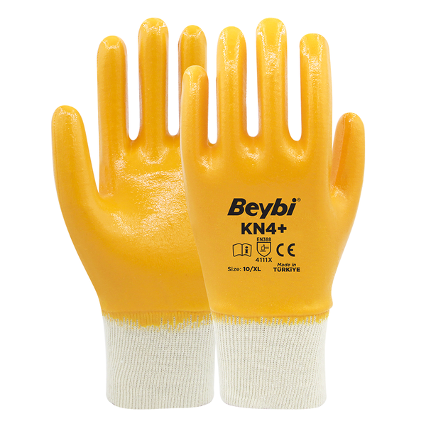 Beybi KN4+ Pamuk Nitril Eldiven