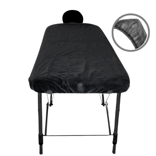 Tek Kullanımlık Sedye Örtüsü Siyah 80x240 cm 50’Lİ